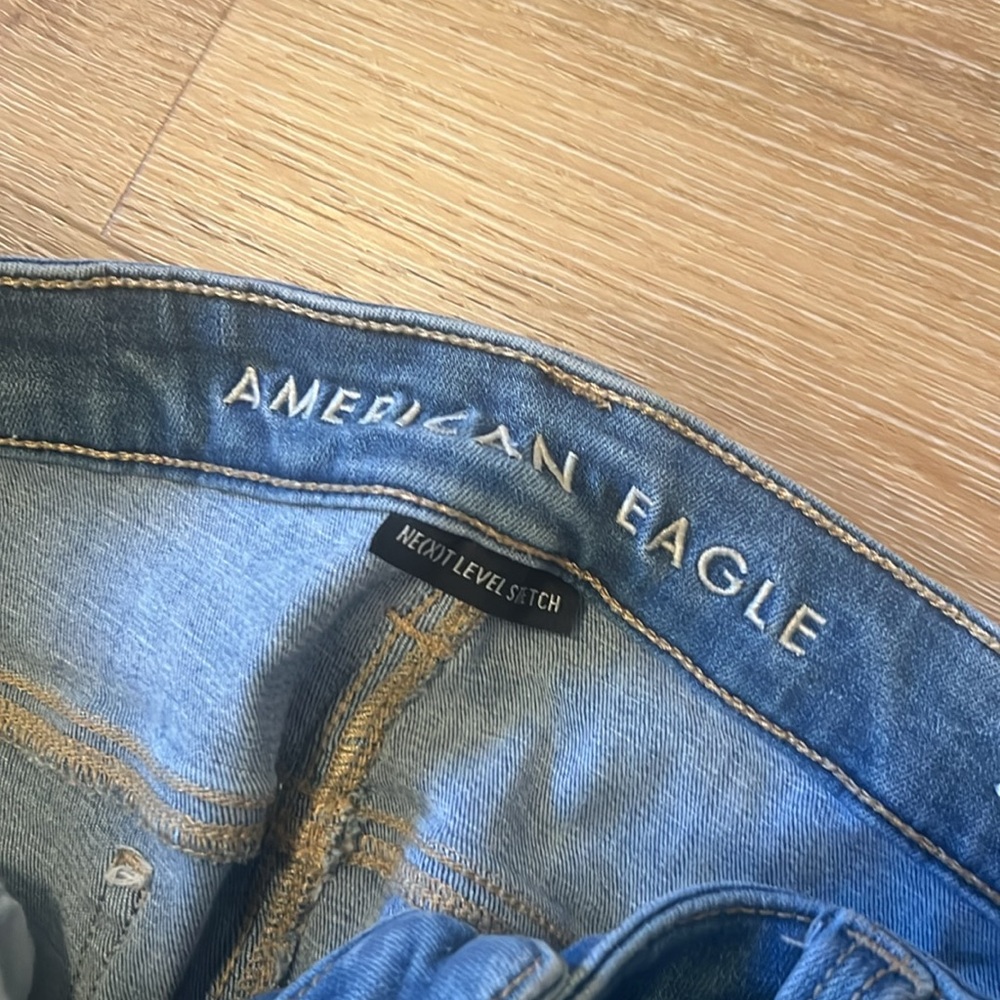 American Eagle super hi-rise jegging-16 short - Picture 7 of 10